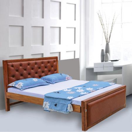 Teak - Cushion Bed